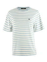 Venaco T-Shirt Benvit/Blå