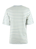 Venaco T-Shirt Benvit/Blå