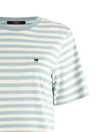 Venaco T-Shirt Benvit/Blå