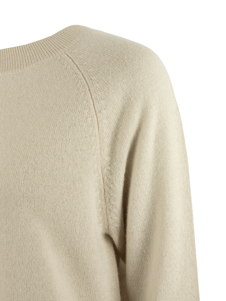 Shirin Tröja Cashmere Ljusbeige