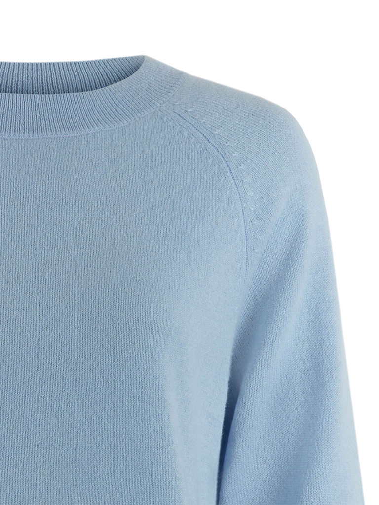 Shirin Tröja Cashmere Ljusblå