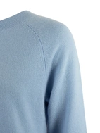 Shirin Tröja Cashmere Ljusblå