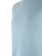 Signe T-shirt Ull/Cashmere Ljusblå