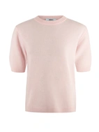 Signe T-shirt Ull/Cashmere Ljusrosa