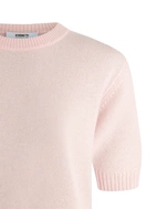 Signe T-shirt Ull/Cashmere Ljusrosa