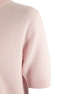 Signe T-shirt Ull/Cashmere Ljusrosa