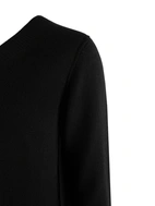 Sol V-Neck Ull/Cashmere Svart