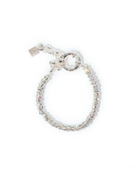 Skinny Diamond Armband Silver