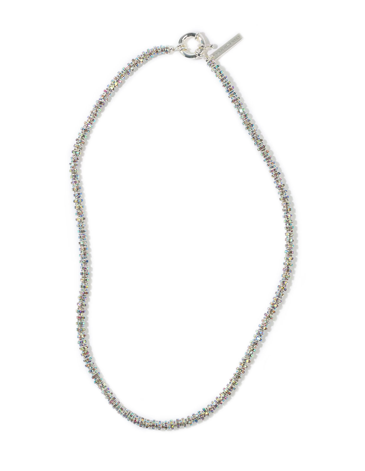 Skinny Diamond Halsband Silver