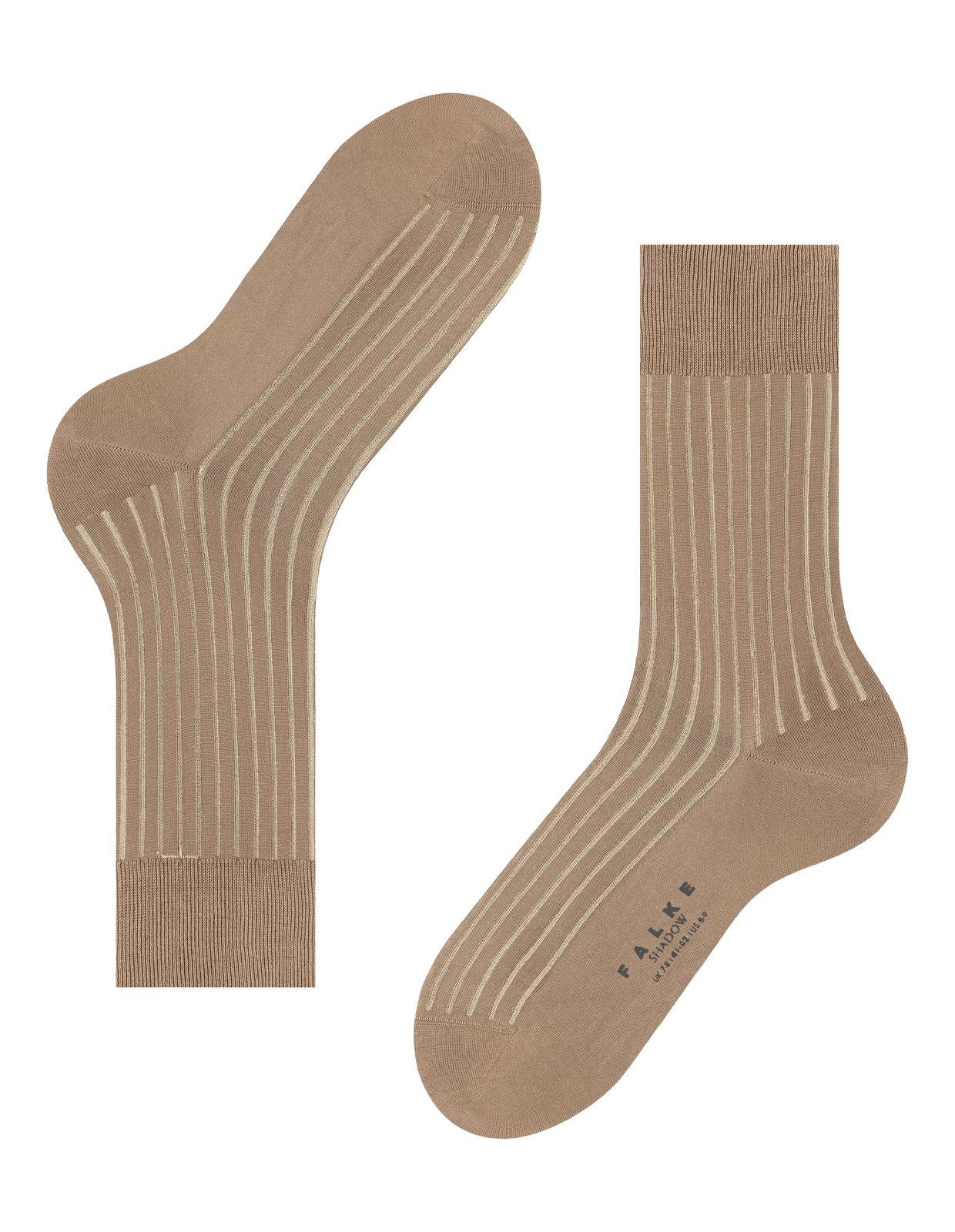 Shadow Strumpa Beige Randig