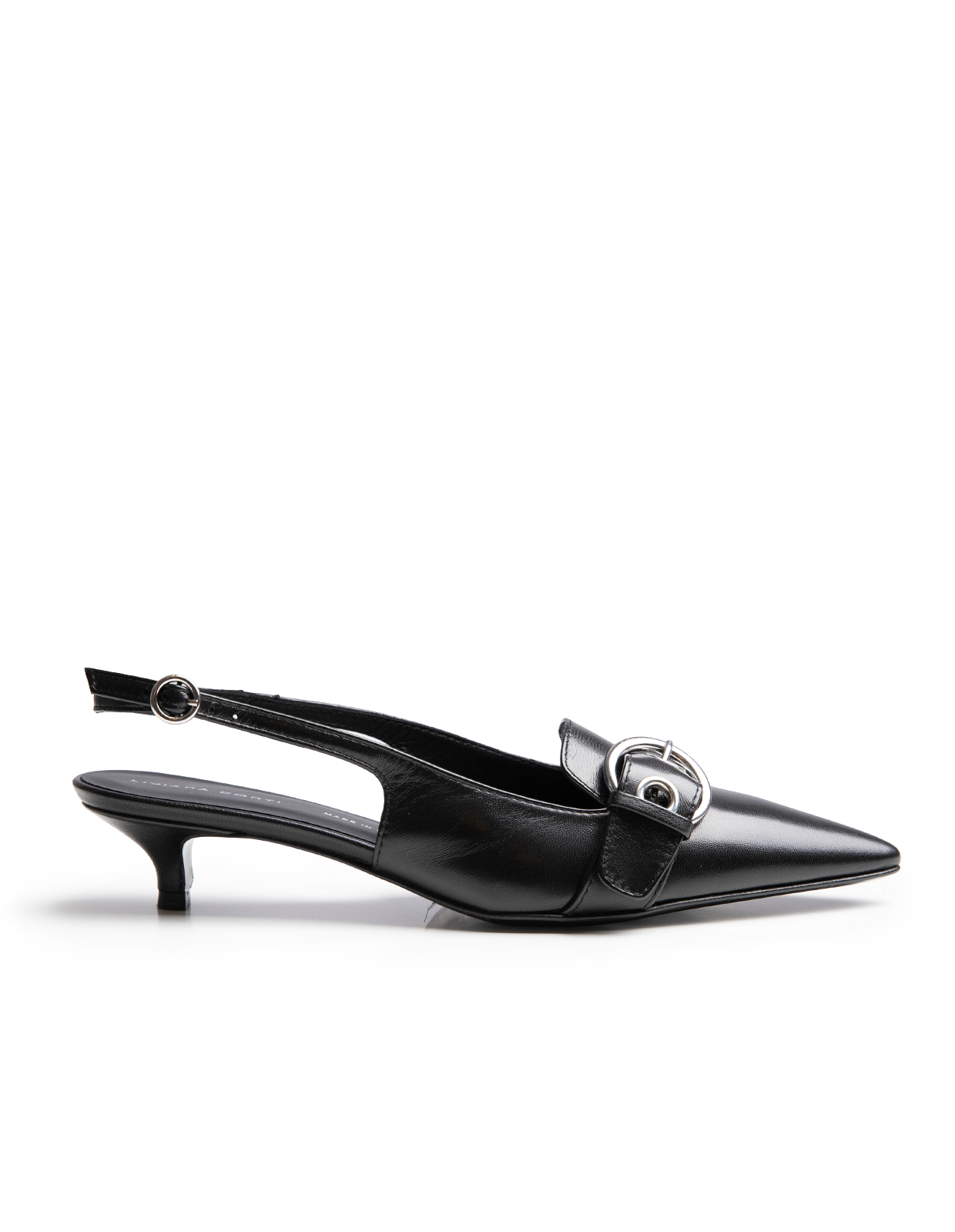 Slingback Skor Svart