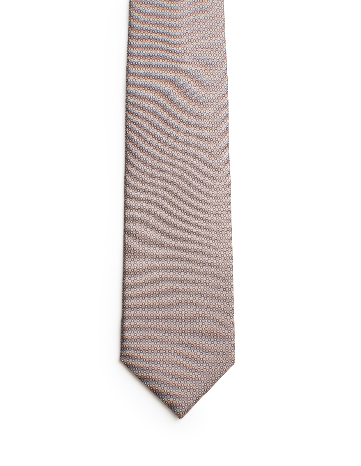 Slips Siden Nougat/Vit One Size