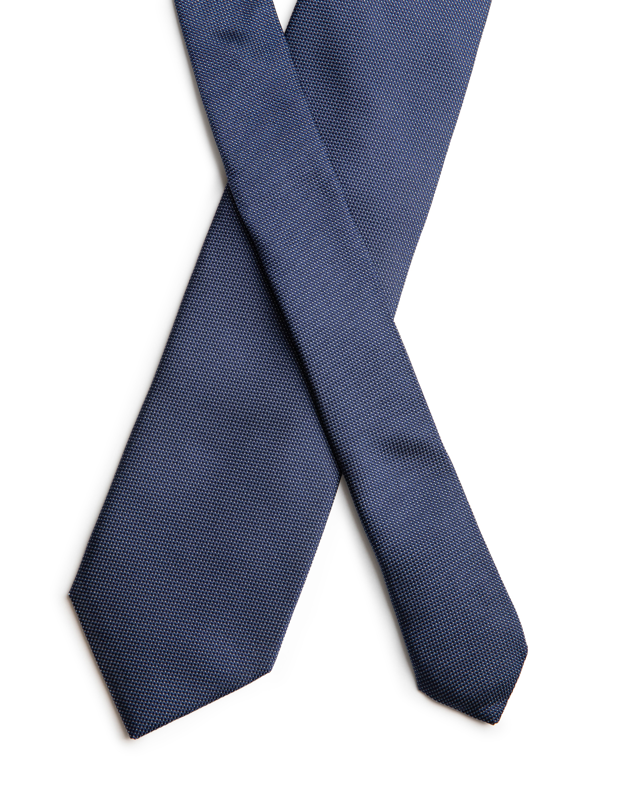 Slips Siden Mörkblå One Size