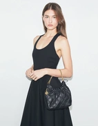 Fleming Mini Hobo Väska Svart One Size