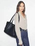 Romy Tote Väska Svart Large