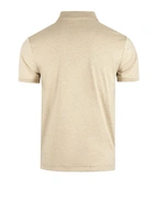 Pikétröja Custom Slim Fit Beige Melerad