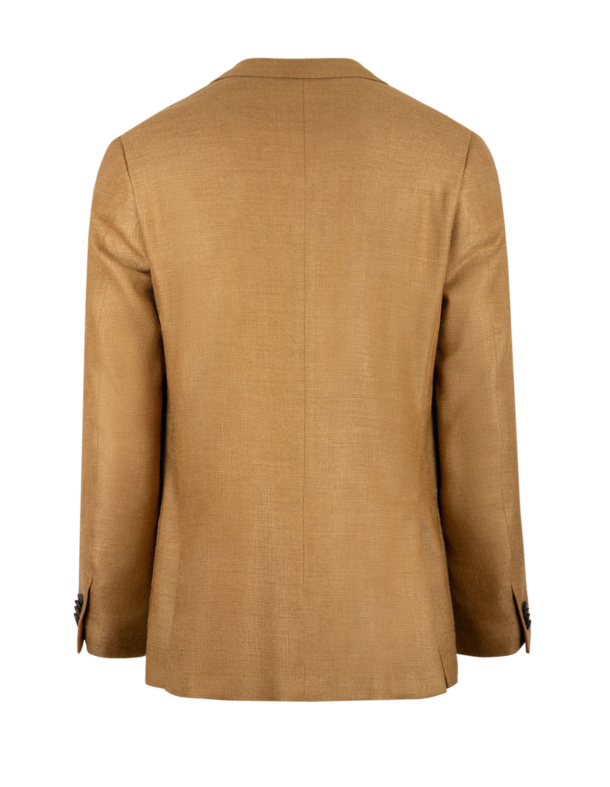 Drop6 Kavaj Soft Shantung Siden Ull Senapsgul