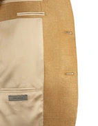 Drop6 Kavaj Soft Shantung Siden Ull Senapsgul
