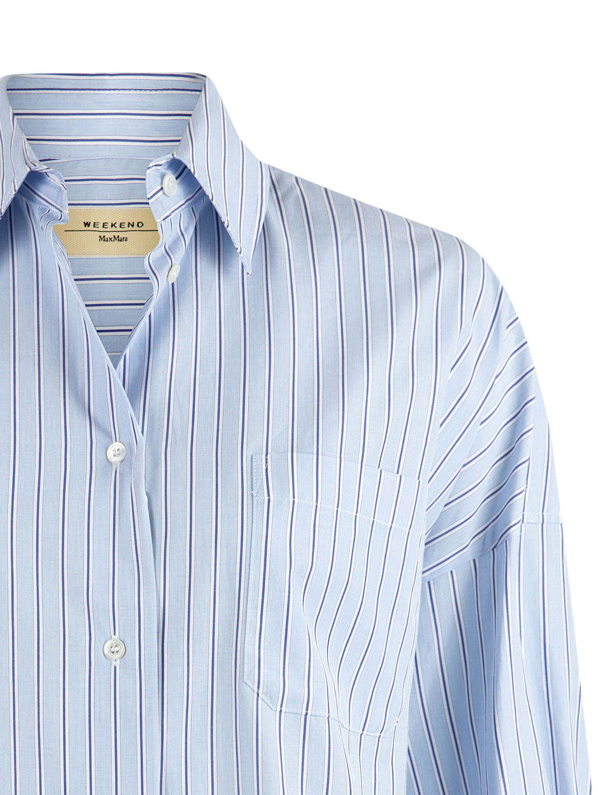 Aureo Skjorta Blå Randig