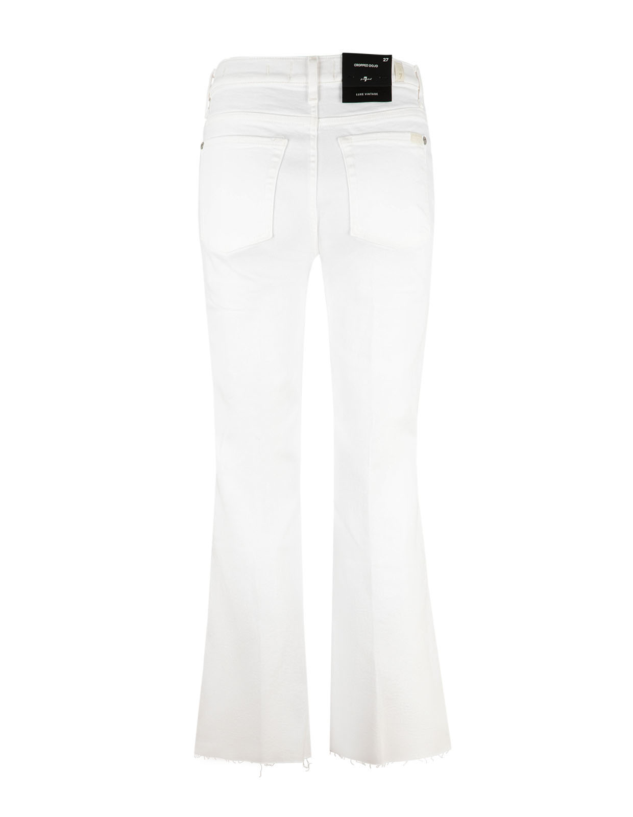 Cropped Dojo Jeans Vit