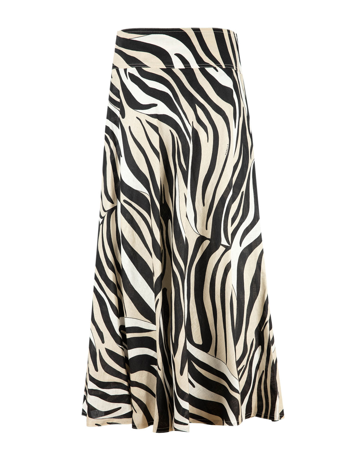 ML Sopite Kjol Linne Svart/Vit/Beige