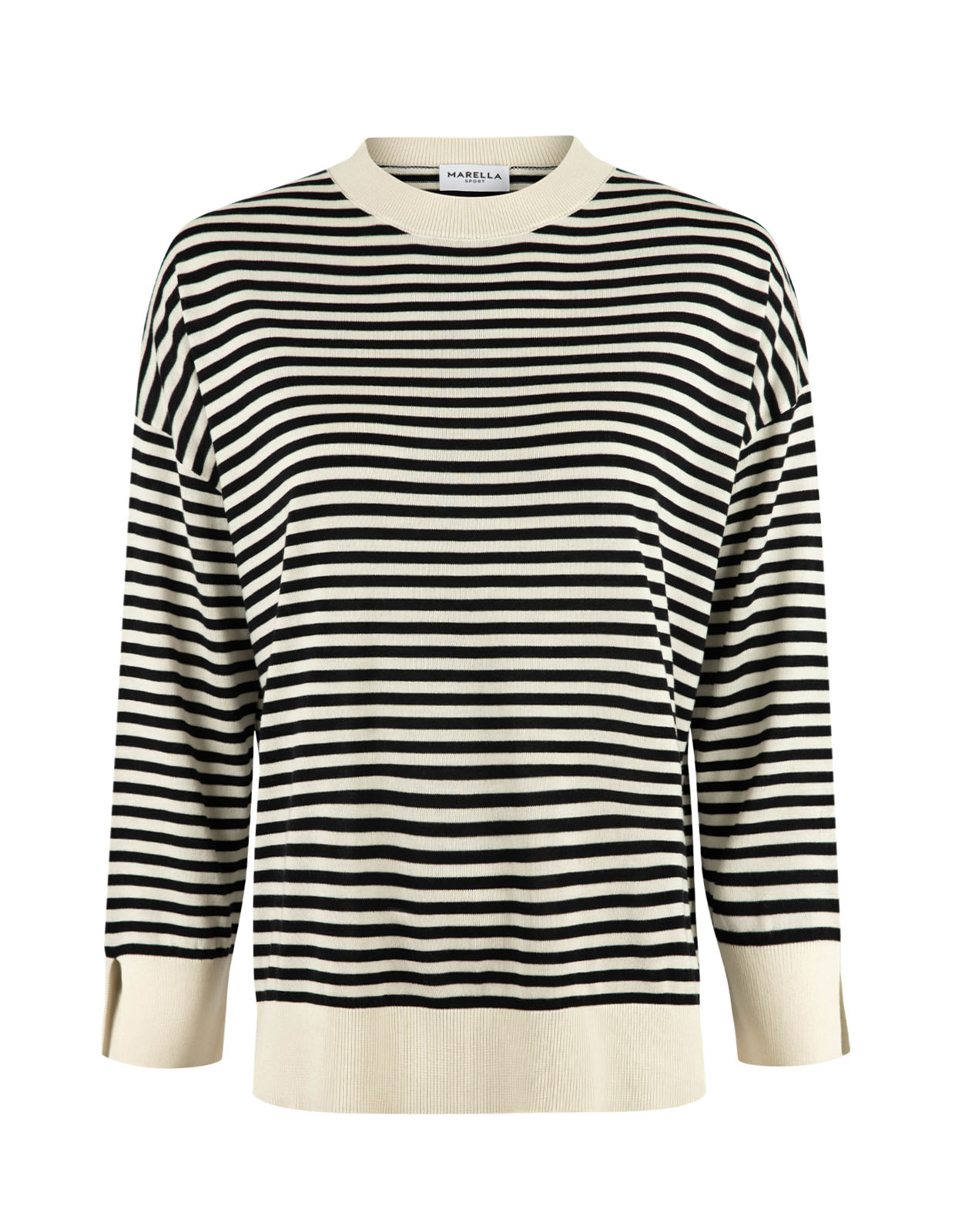 Mlsgiara Top Benvit/Svart