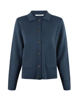 Kaja Cardigan Denimblå