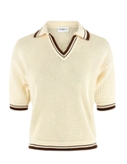 Mlslembi Polo Piquet Benvit/Brun