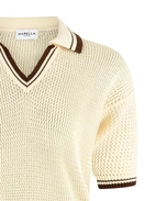 Mlslembi Polo Piquet Benvit/Brun