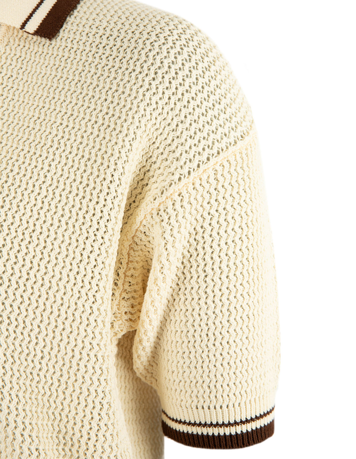 Mlslembi Polo Piquet Benvit/Brun