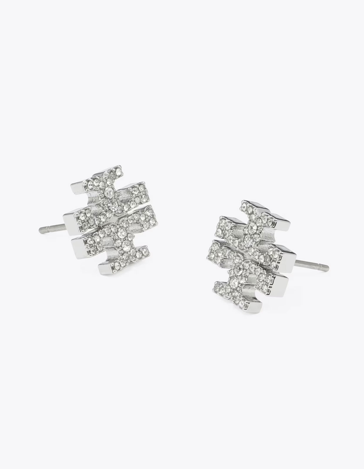 Kira Pave Stud Örhängen Silver/Kristall