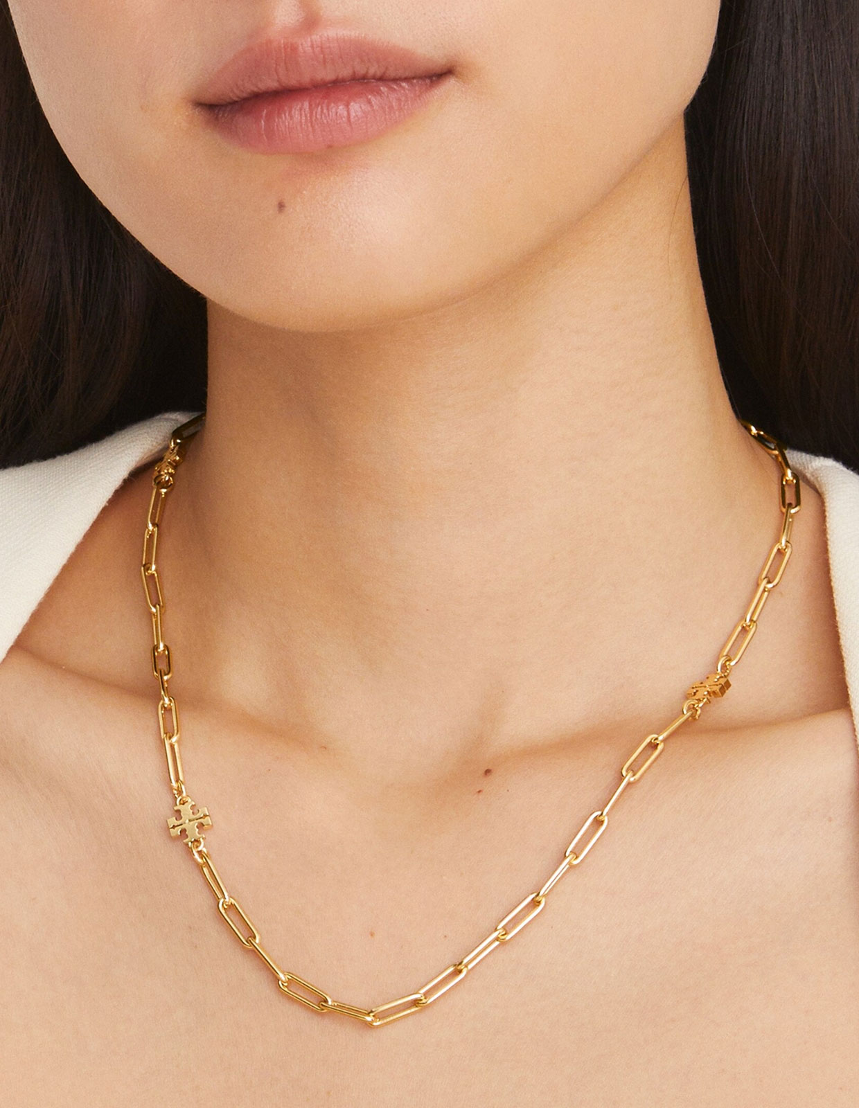 Good Luck Chain Halsband Guld