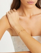 Good Luck Chain Armband Guld