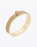 Kira Enamel Armband Guld/Beige