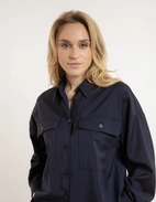 Mulino Overshirt Ull Navy