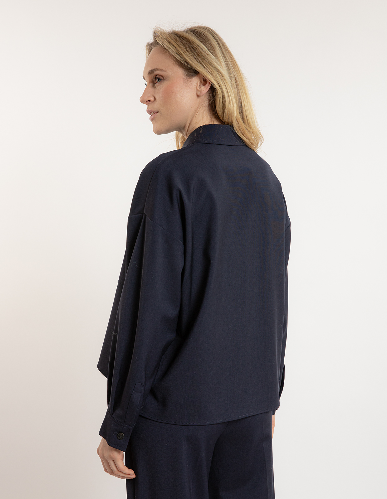Mulino Overshirt Ull Navy