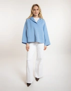 Oliato Jacka Ull Ljusblå