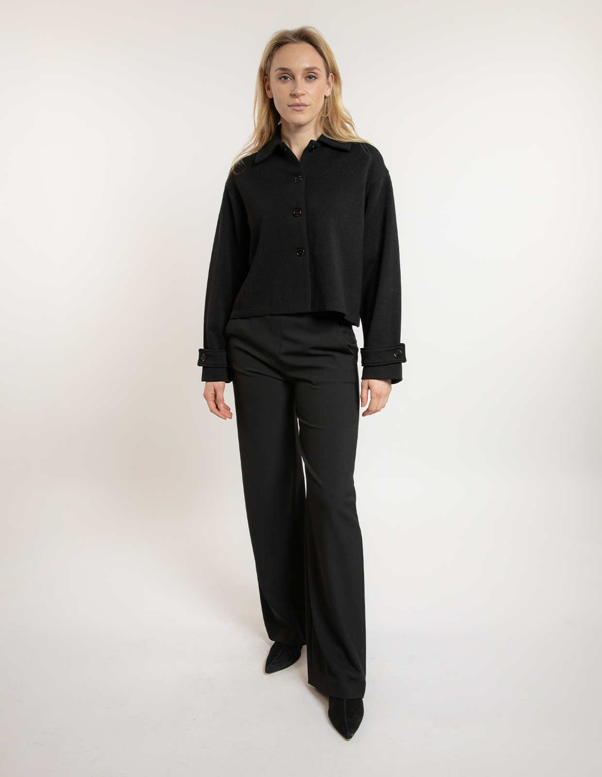 Lennox Cardigan Svart