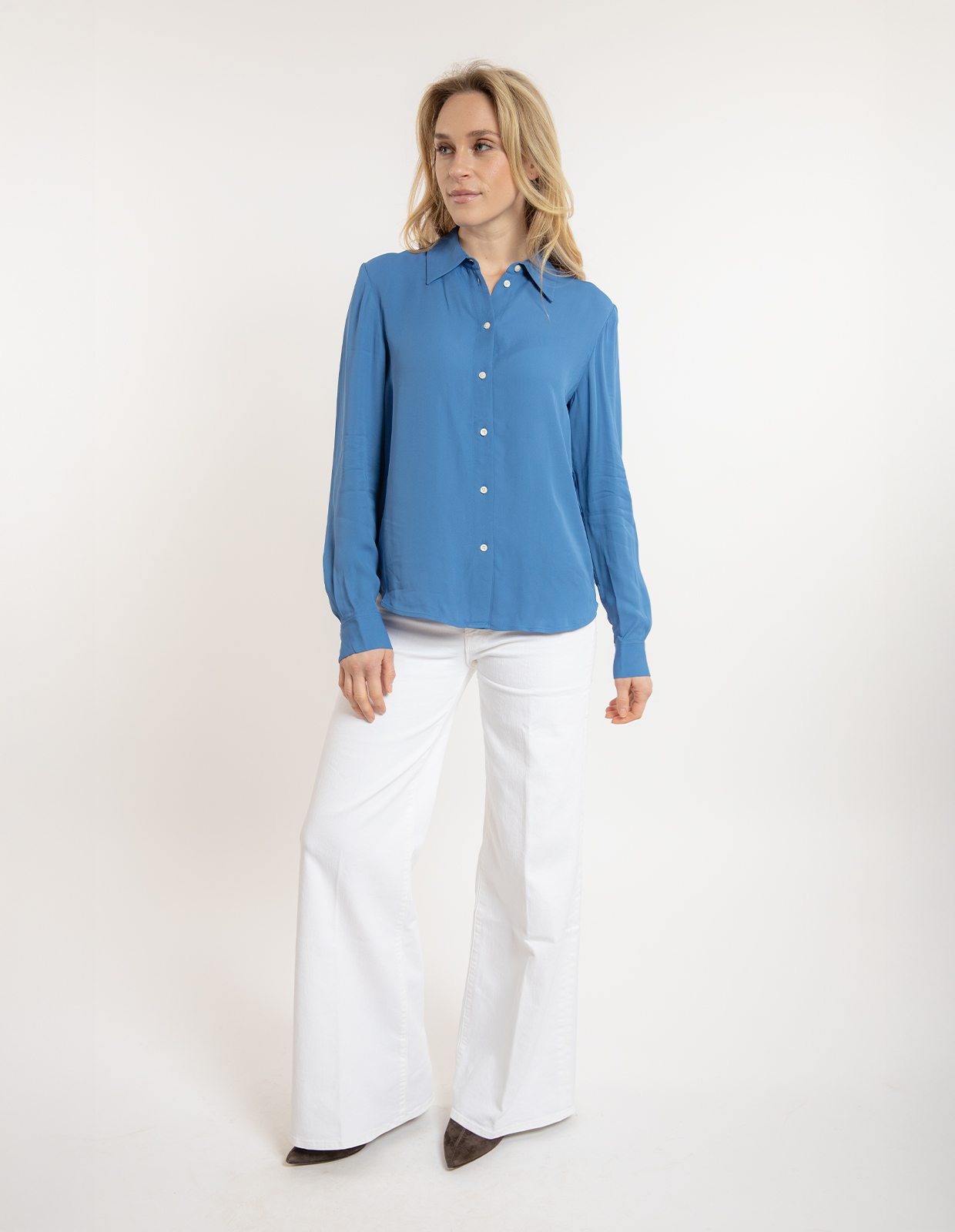 The Twister Sneak Jeans Vit