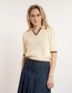 Mlslembi Polo Piquet Benvit/Brun