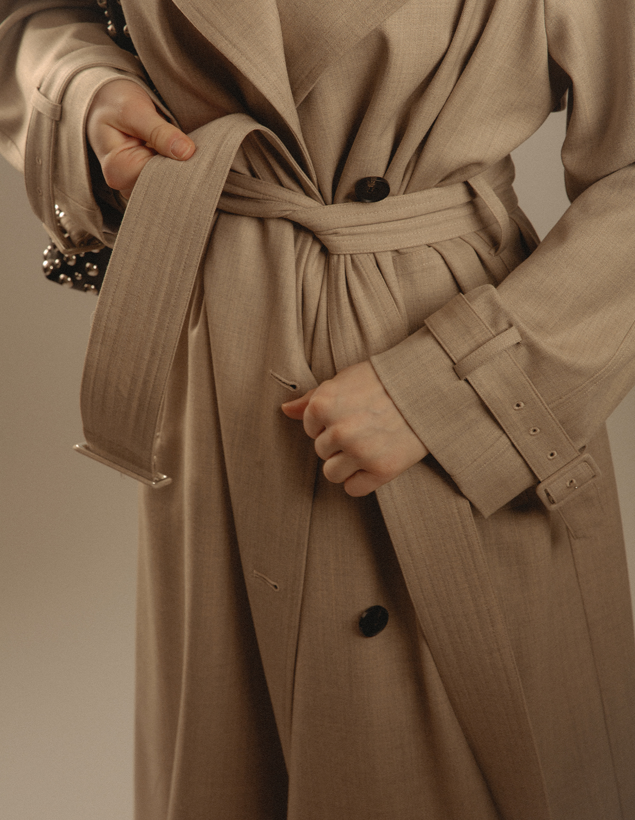 Trenchcoat Beige Melerad