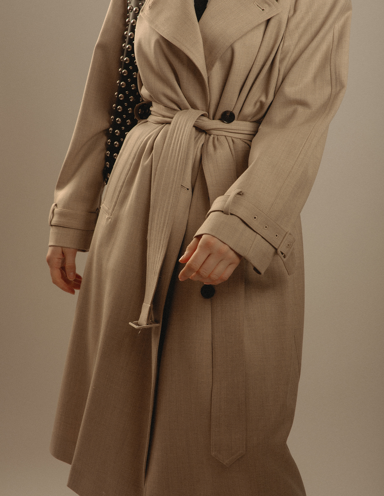Trenchcoat Beige Melerad