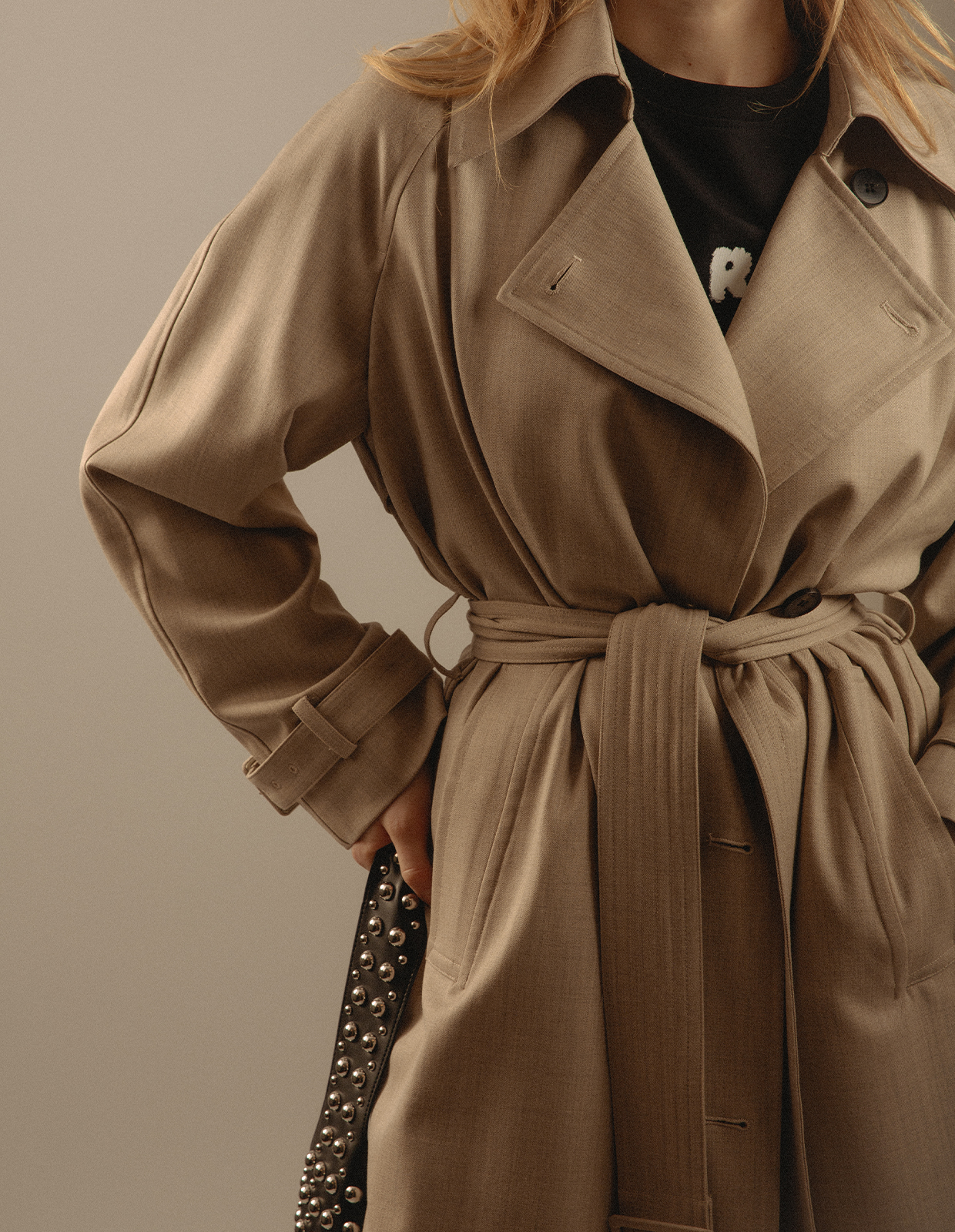 Trenchcoat Beige Melerad