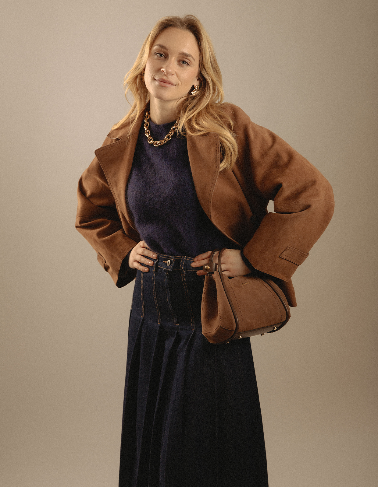 Fie Tröja Marinblå