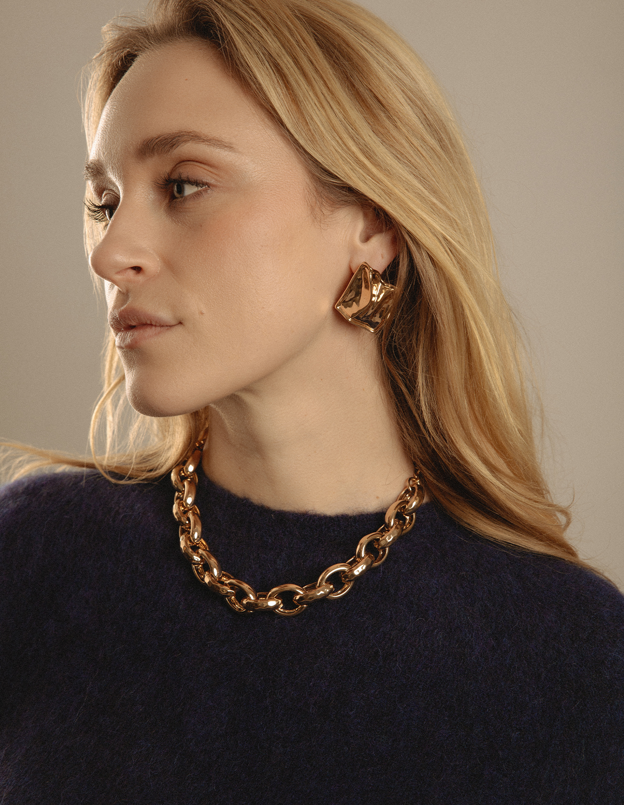 Mlalapolle Örhänge Guld One Size