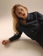 Molly Skjorta Denim Mörkblå 46