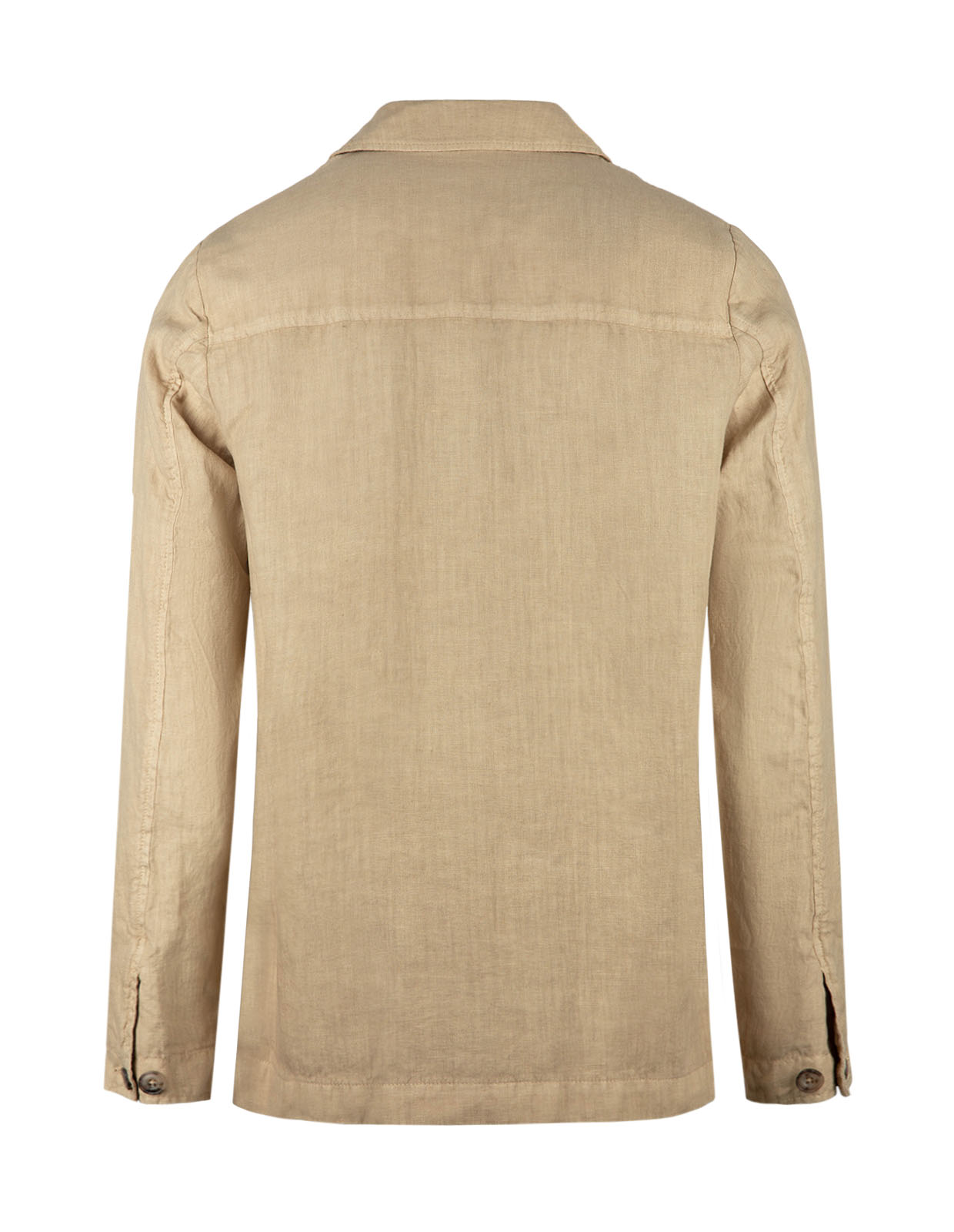Constantin Overshirt Linne Beige