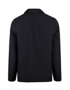 Constantin Overshirt Seersucker Marinblå