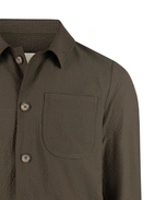 Constantin Overshirt Seersucker Grön