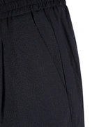 Jared Byxa Seersucker Marinblå